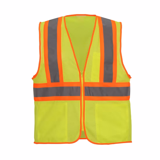 120GSM Polyester Fabric safety Reflective Vest
