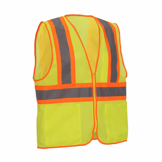 120GSM Polyester Fabric safety Reflective Vest
