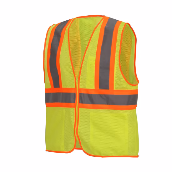 120GSM Polyester Fabric safety Reflective Vest