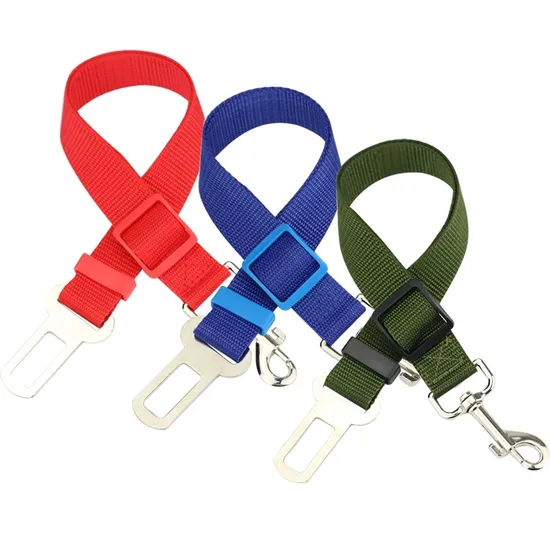 Adjustable Car Use Pet Dog Cat Breathable Puppy Cat Vest Harness Collar Chest Straps Harness Leash Leads Safe Belt